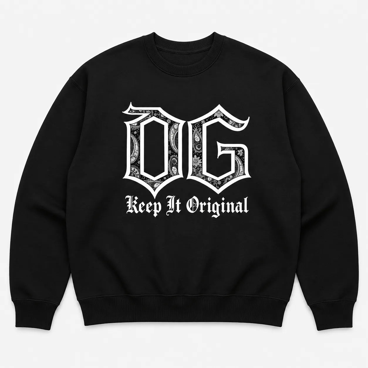 OG Keep It Original Gothic Paisley Graphic T-Shirt / Sweatshirt / Hoodie