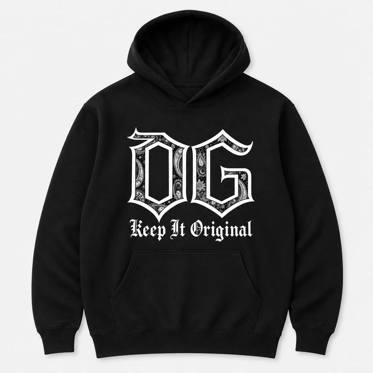 OG Keep It Original Gothic Paisley Graphic T-Shirt / Sweatshirt / Hoodie
