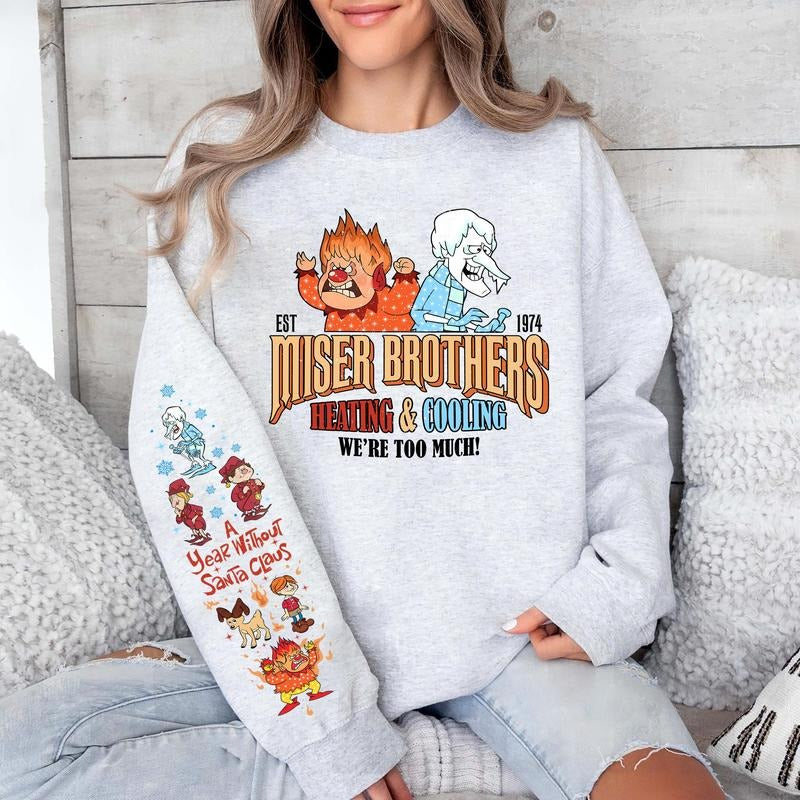 Retro The Year Without Santa Mister Brothers T-Shirt / Sweatshirt / Hoodie