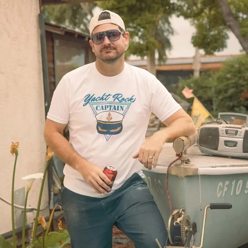 Yacht Rock Captain T-Shirt / Sweatshirt / Hoodie