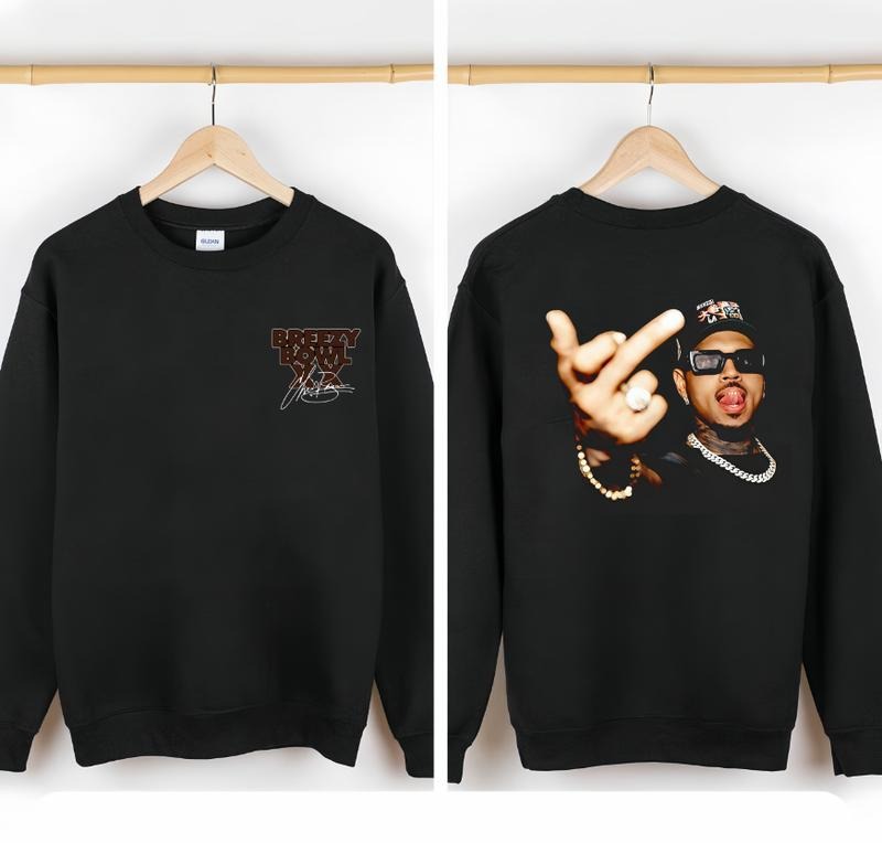 C. Brown Vintage Middle Finger Vintage Unisex T-Shirt / Sweatshirt / Hoodie