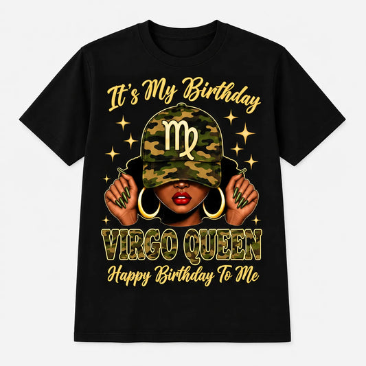 Zodiac Birthday Queen Graphic T-Shirt / Sweatshirt / Hoodie