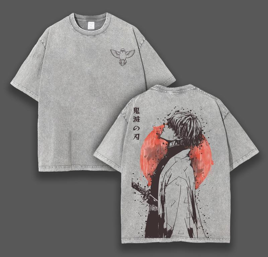 Retro Vintage Anime Manga Demon Slayer T-Shirt / Sweatshirt / Hoodie