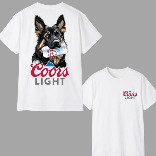 Beer And Dog German Shepherd T-Shirt / Sweatshirt / Hoodie