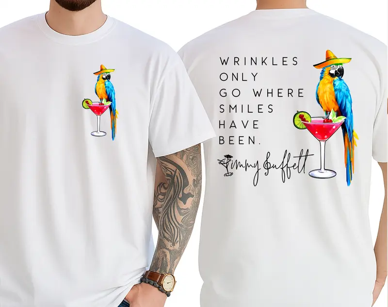 Wrinkles Only Go Where Smiles Have Been T-Shirt / Sweatshirt / Hoodie