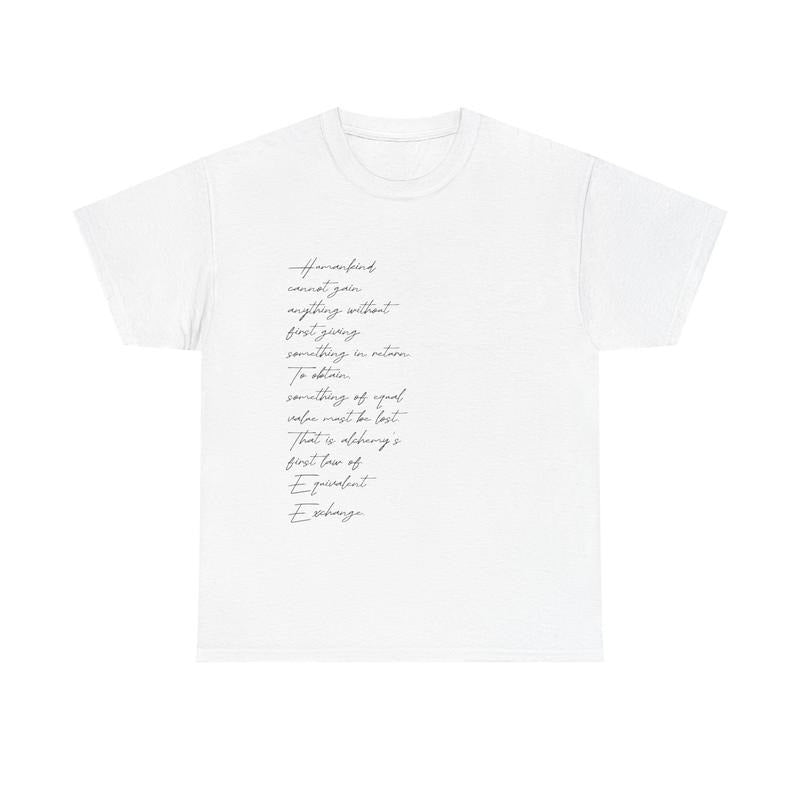 Equivalent Exchange T-Shirt / Sweatshirt / Hoodie