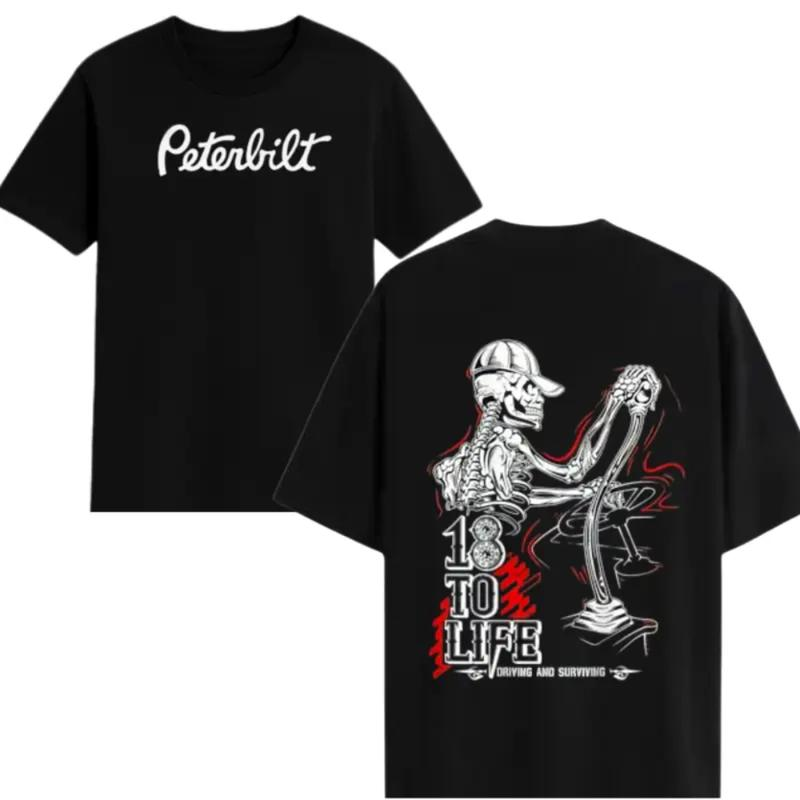 18 to Life Trucker Skeleton Truck Driver Graphic T-Shirt / Sweatshirt / Hoodie