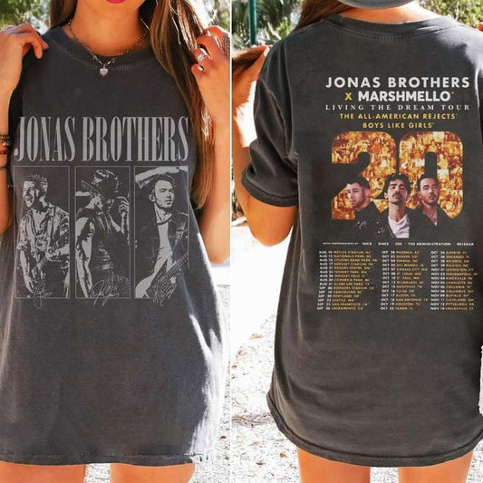 Retro Music Tour Inspired 2-Sided  T-Shirt / Sweatshirt / Hoodie