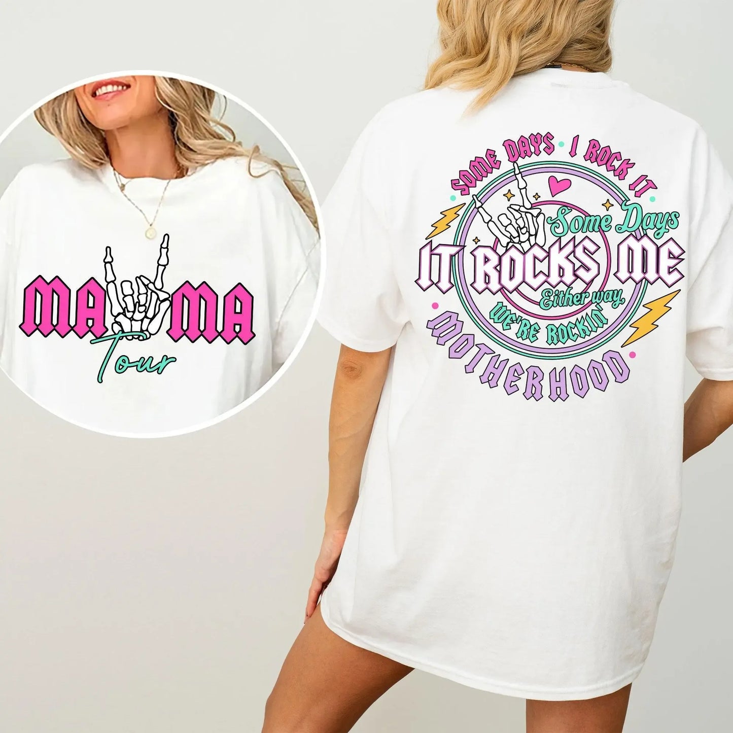 Some Days I Rock It Mama Lighting T-Shirt / Sweatshirt / Hoodie