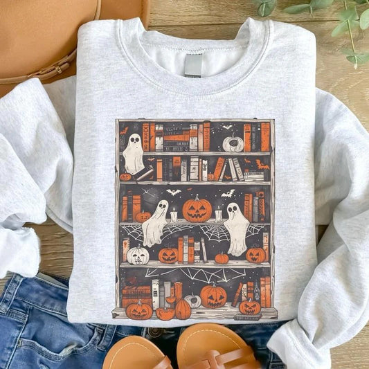 Ghost Bookcase T-Shirt / Sweatshirt / Hoodie