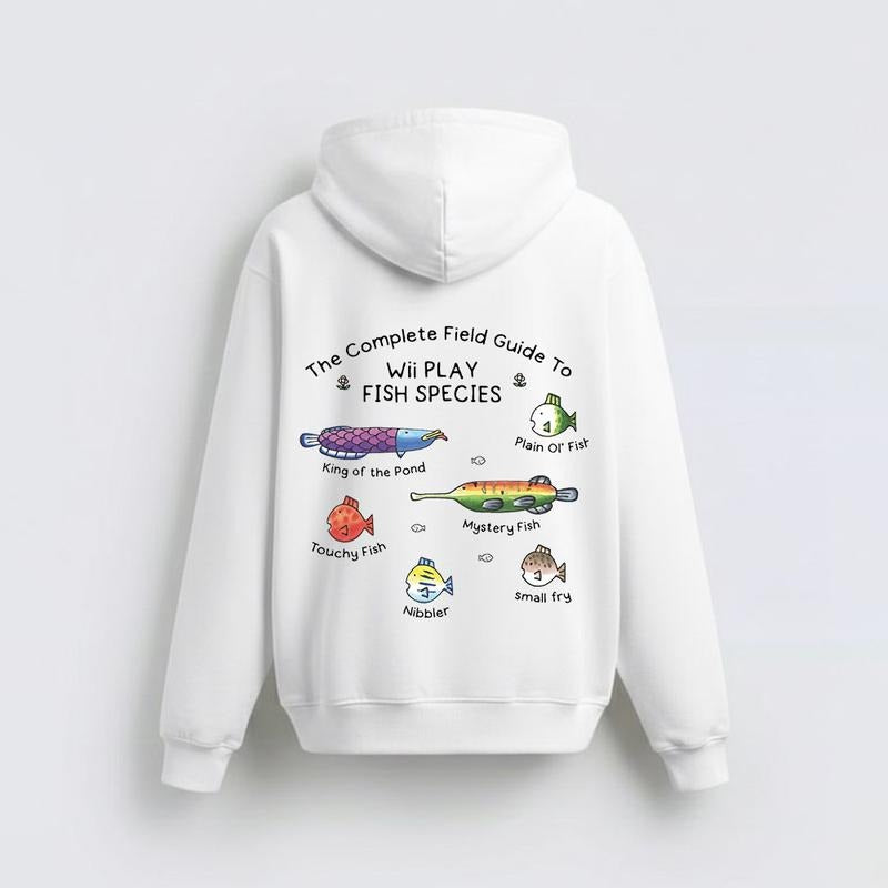 Wii Play Fish Species Graphic T-Shirt / Sweatshirt / Hoodie
