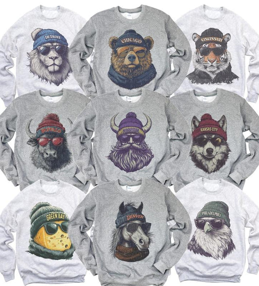 Spirit Animal Football Graphic T-Shirt / Sweatshirt / Hoodie