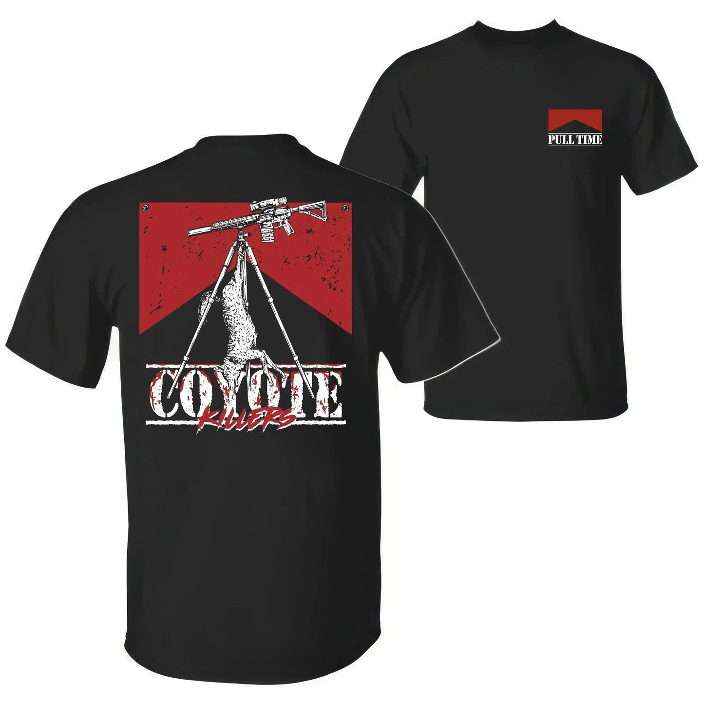 Southern Style Coyote Graphic Country Outdoor T-Shirt / Sweatshirt / Hoodie