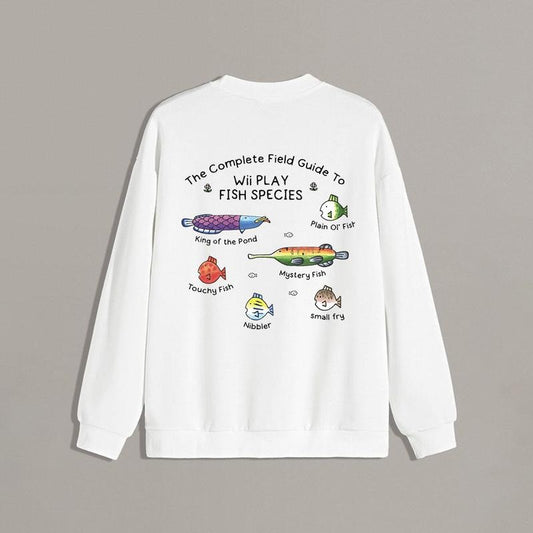 Wii Play Fish Species Graphic T-Shirt / Sweatshirt / Hoodie