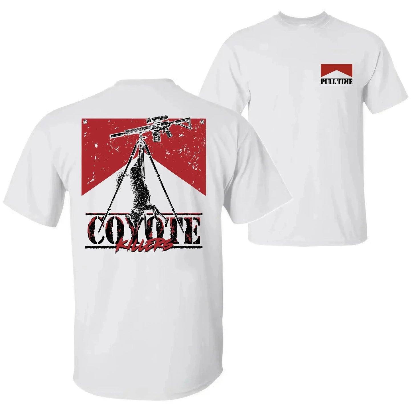 Southern Style Coyote Graphic Country Outdoor T-Shirt / Sweatshirt / Hoodie