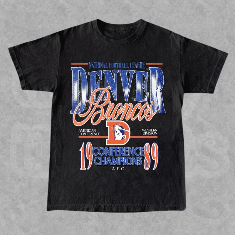 Vintage Denver Football Graphic T-Shirt / Sweatshirt / Hoodie