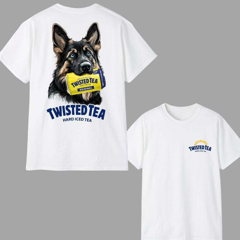 Beer And Dog German Shepherd T-Shirt / Sweatshirt / Hoodie