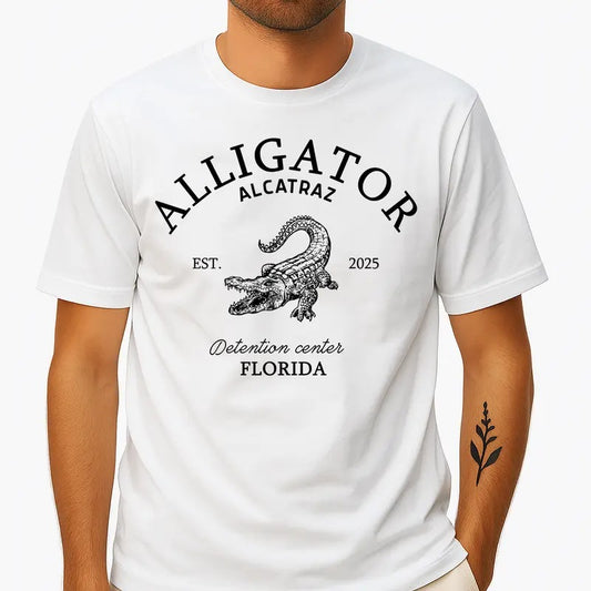 Alligator Alcatraz Florida Detention Center T-Shirt / Sweatshirt / Hoodie