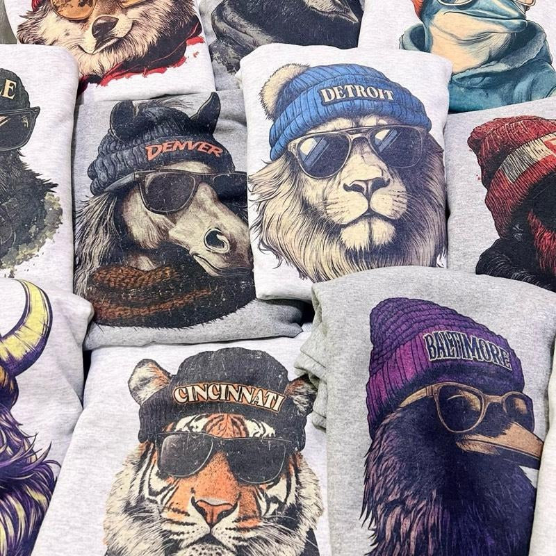 Spirit Animal Football Graphic T-Shirt / Sweatshirt / Hoodie