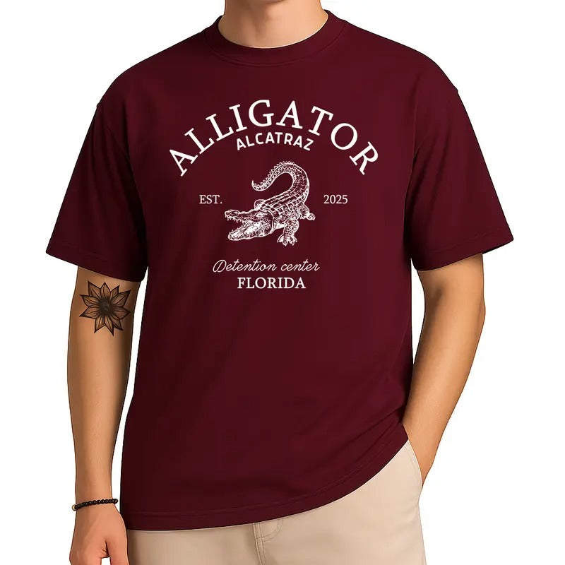 Alligator Alcatraz Florida Detention Center T-Shirt / Sweatshirt / Hoodie