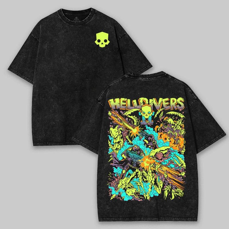 Helldivers 2 The Taste Of Freedom Men's Unisex Game T-Shirt / Sweatshirt / Hoodie