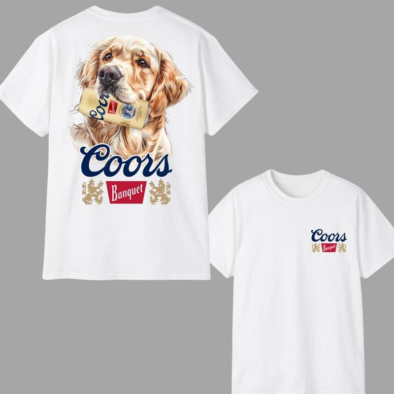 Beer And Dog Golden Retriever T-Shirt / Sweatshirt / Hoodie