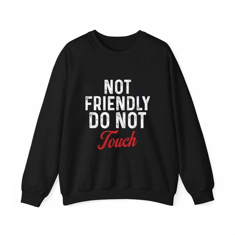 Not Friendly Do Not Touch T-Shirt / Sweatshirt / Hoodie