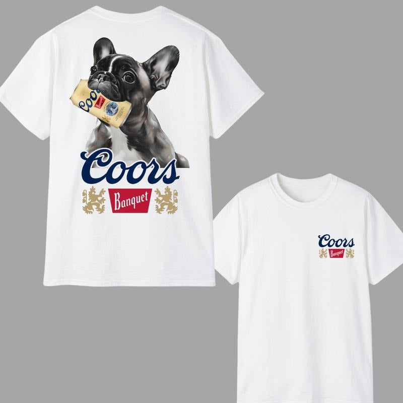 Beer And Dog French Bulldog T-Shirt / Sweatshirt / Hoodie