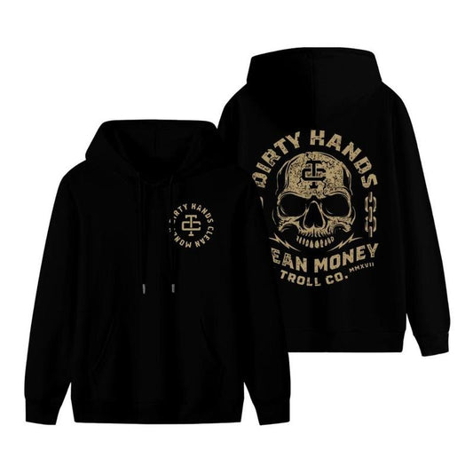 Dirty Hand Clean Money Golden Skull T-Shirt / Sweatshirt / Hoodie