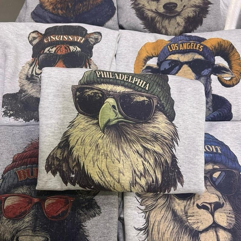 Spirit Animal Football Graphic T-Shirt / Sweatshirt / Hoodie