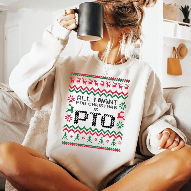 Office Ugly Christmas Funny Christmas PTO T-Shirt / Sweatshirt / Hoodie