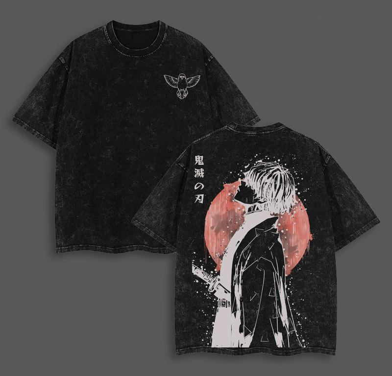 Retro Vintage Anime Manga Demon Slayer T-Shirt / Sweatshirt / Hoodie