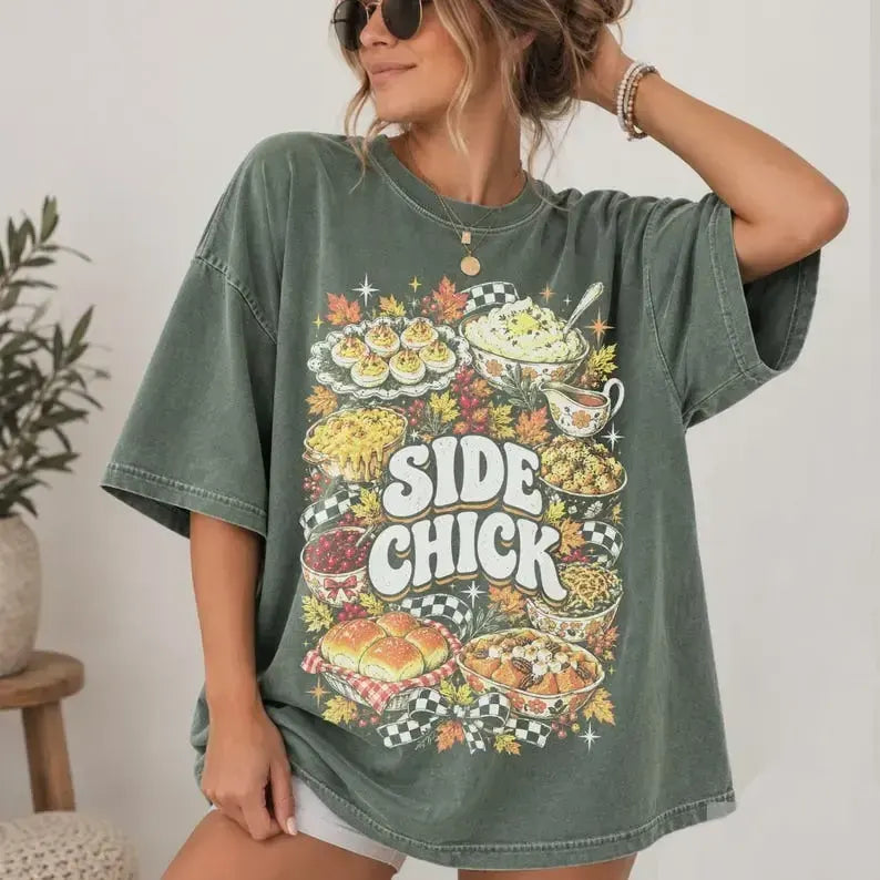 Thanksgiving Friendsgiving Side Dish Graphic T-Shirt / Sweatshirt / Hoodie