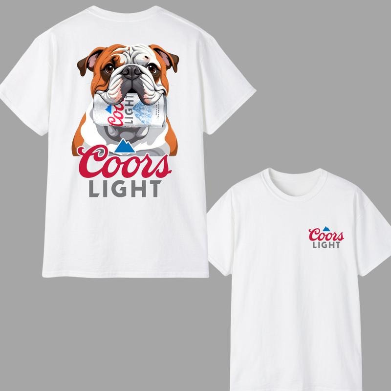 Beer And Dog English Bulldog T-Shirt / Sweatshirt / Hoodie
