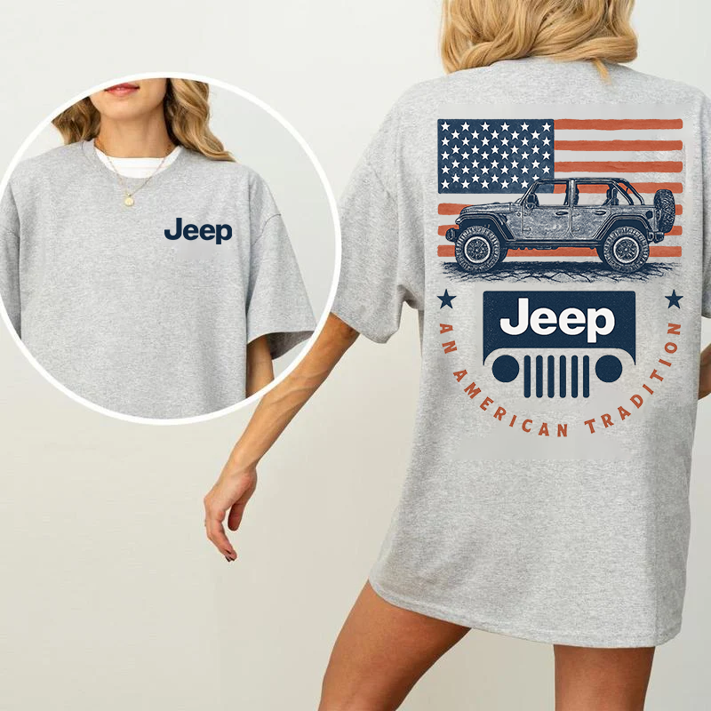 Cotton Vintage Jeep American Tradition T-Shirt / Sweatshirt / Hoodie