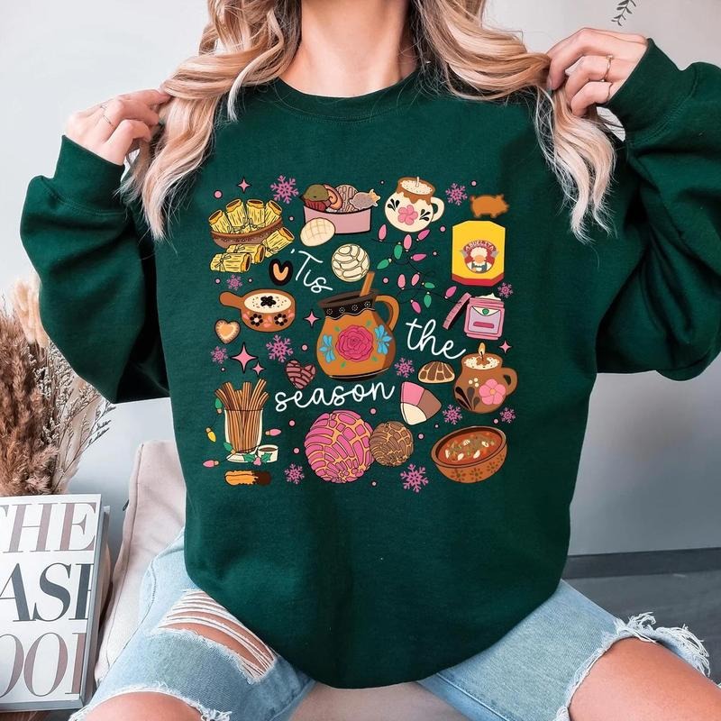 Christmas Tis The Season Mexican Christmas T-Shirt / Sweatshirt / Hoodie