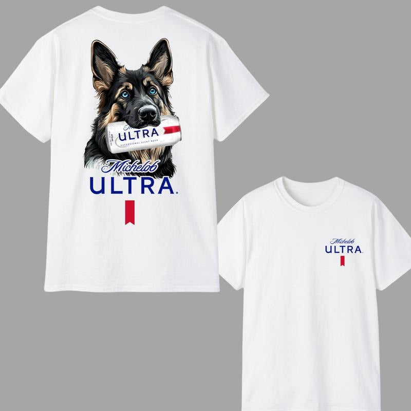 Beer And Dog German Shepherd T-Shirt / Sweatshirt / Hoodie
