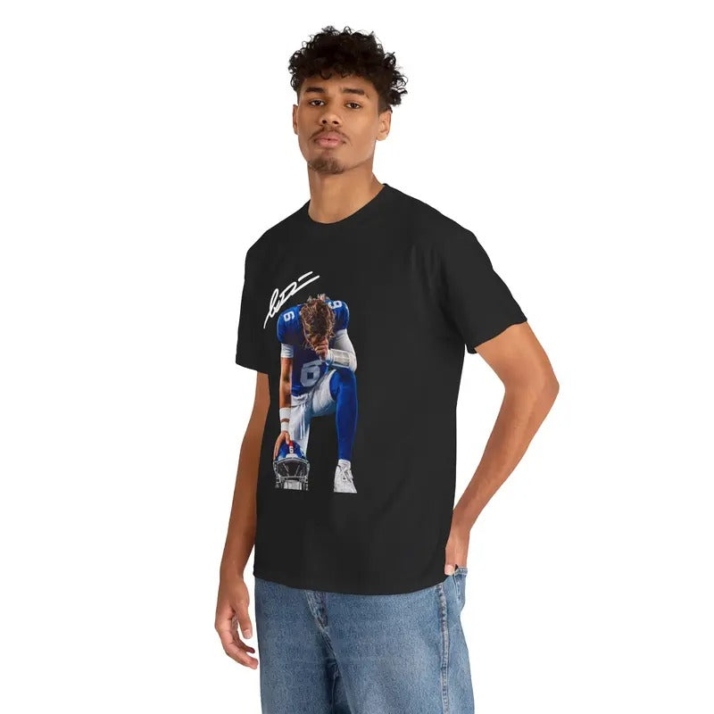 Vintage Football Star 6 Inspired Signature Graphic T-Shirt / Sweatshirt / Hoodie