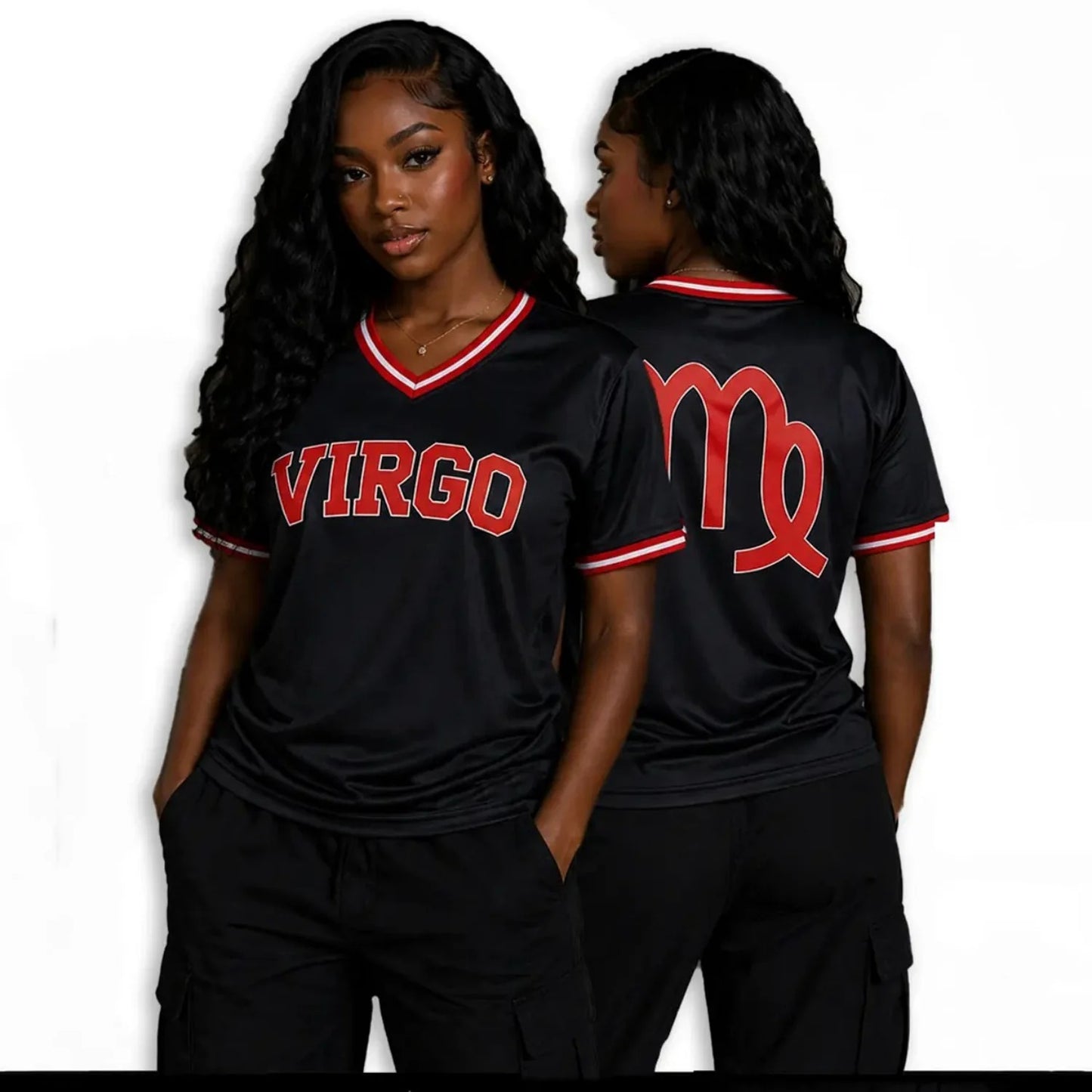 Astrology Front & Back Summer Design Breathable Athletic Jersey