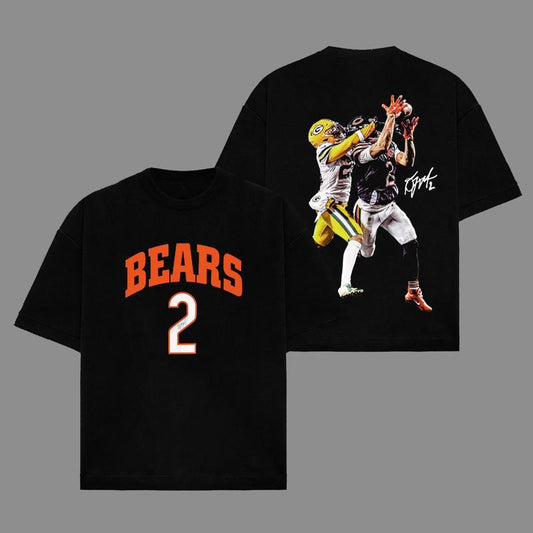 Da Bears Fit - DJ Moore 2 'Catch' Game Day T-Shirt / Sweatshirt / Hoodie