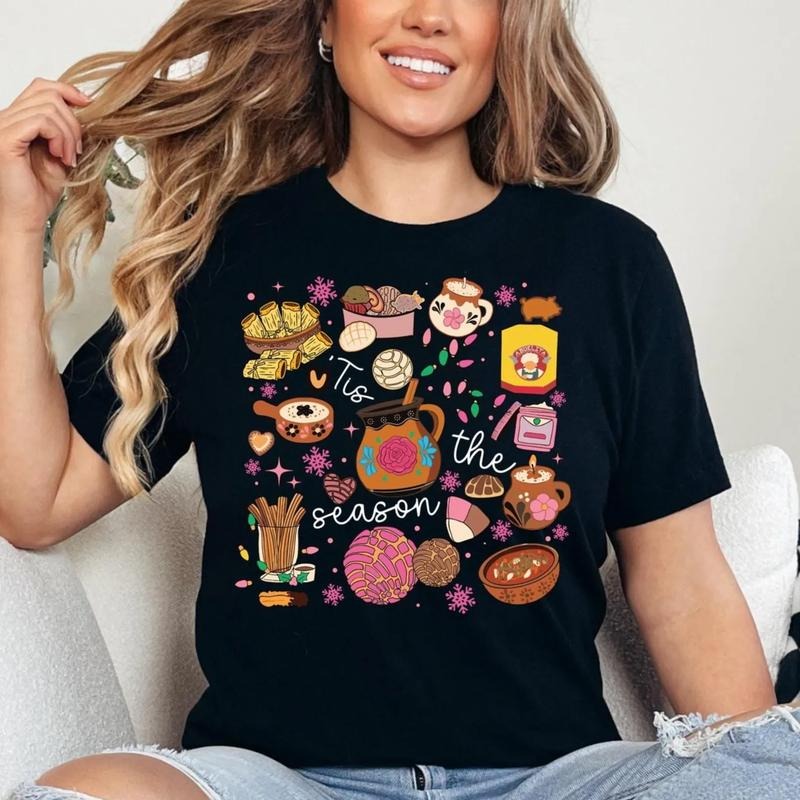 Christmas Tis The Season Mexican Christmas T-Shirt / Sweatshirt / Hoodie