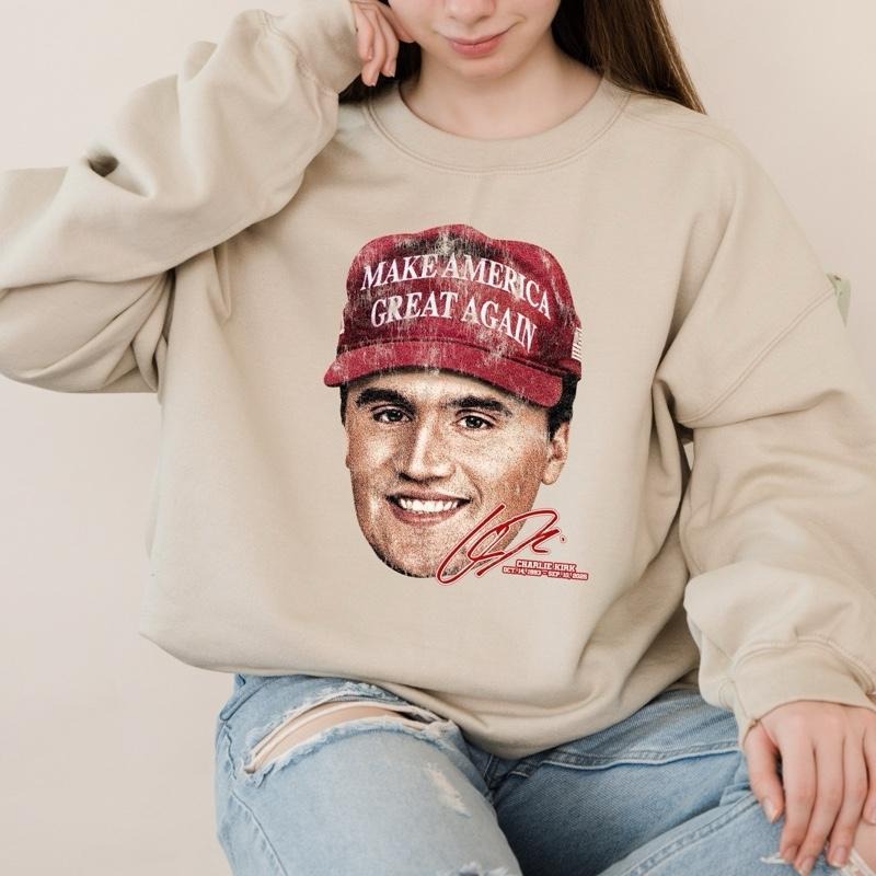 Charlie Kirk Memorial Vintage T-Shirt / Sweatshirt / Hoodie