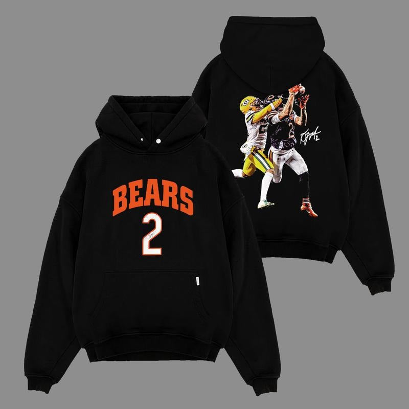 Da Bears Fit - DJ Moore 2 'Catch' Game Day T-Shirt / Sweatshirt / Hoodie