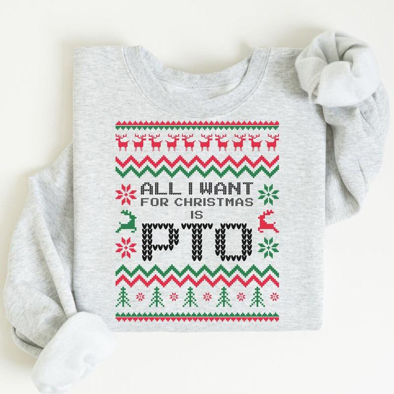 Office Ugly Christmas Funny Christmas PTO T-Shirt / Sweatshirt / Hoodie