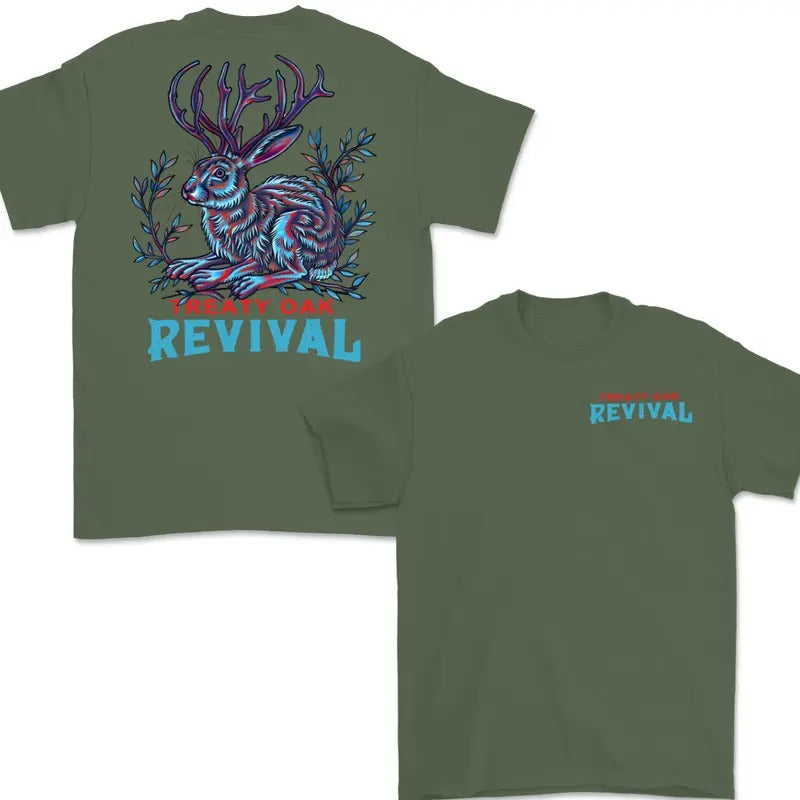 Treaty Oak Revival Jack Rabbit Western Country Music T-Shirt / Sweatshirt / Hoodie