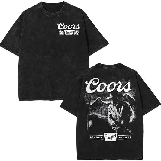 Coors Banquet Golden Colorado Cowboy Bull Head Retro Vintage T-Shirt / Sweatshirt / Hoodie