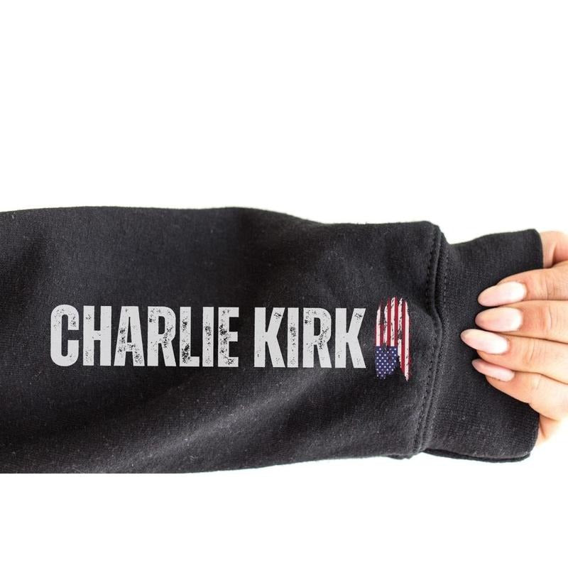 Charlie Kirk Freedom 2 Side T-Shirt / Sweatshirt / Hoodie