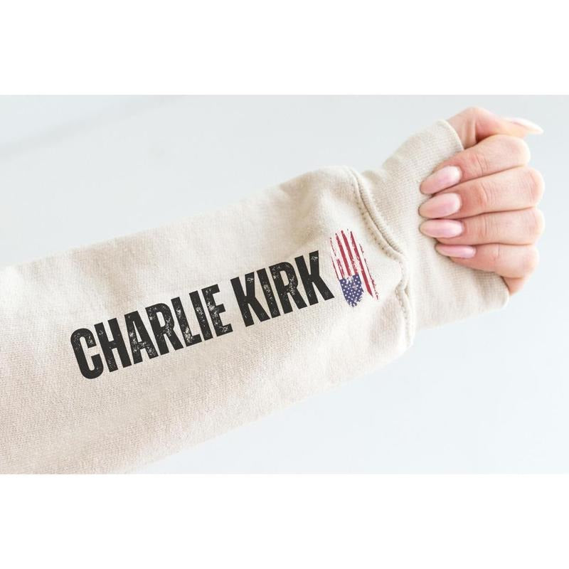Charlie Kirk Freedom 2 Side T-Shirt / Sweatshirt / Hoodie