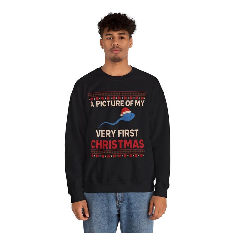 A Picture Of My Very First Christmas Unisex T-Shirt / Sweatshirt / Hoodie
