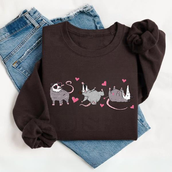 Possum Valentine T-Shirt / Sweatshirt / Hoodie